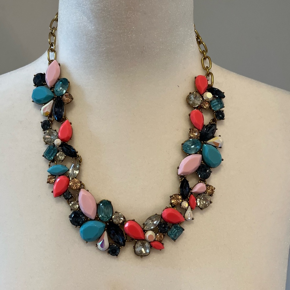 J Crew Stone Necklace